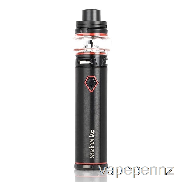 SMOK Stick V9 & Stick V9 MAX 60W Starter Kit V9 MAX - Black Plating VAPE NZ